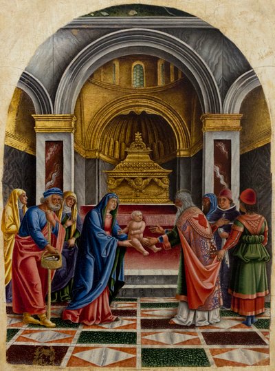 Darstellung im Tempel von Leonardo Boldrini